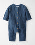 Carter's Little Planet Baby Organic Cotton Gauze Button-Front Jumpsuit